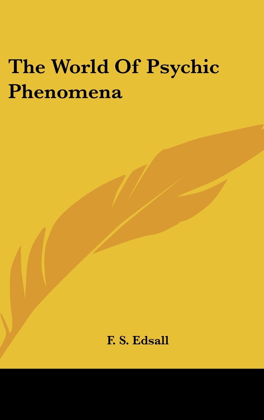 The World Of Psychic Phenomena Books