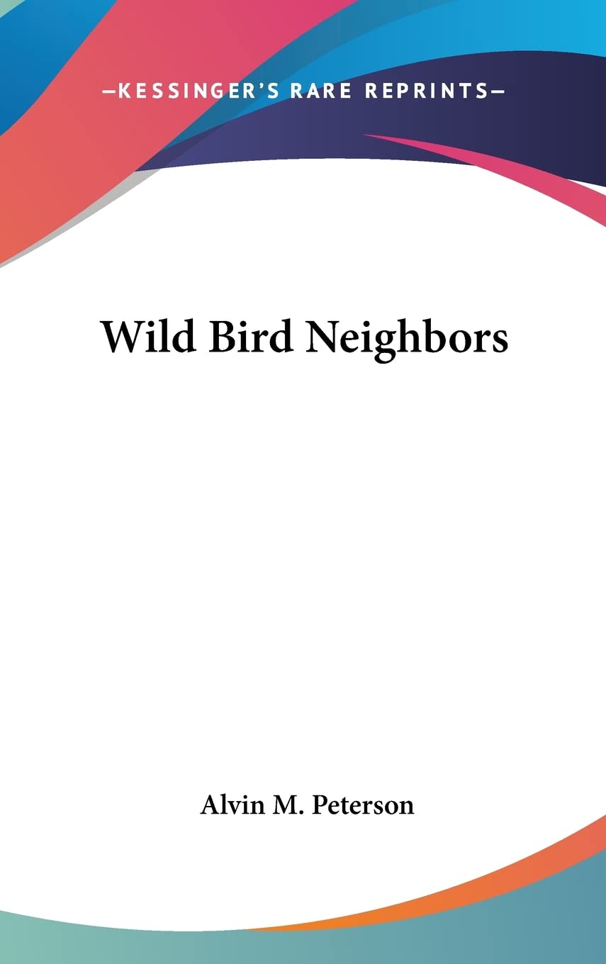 Wild Bird Neighbors Poetry
