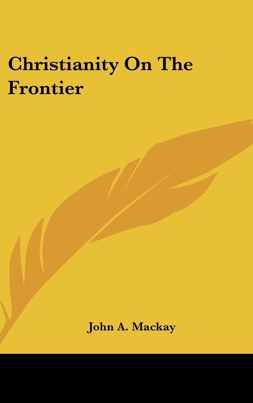 Product Image: Christianity On The Frontier