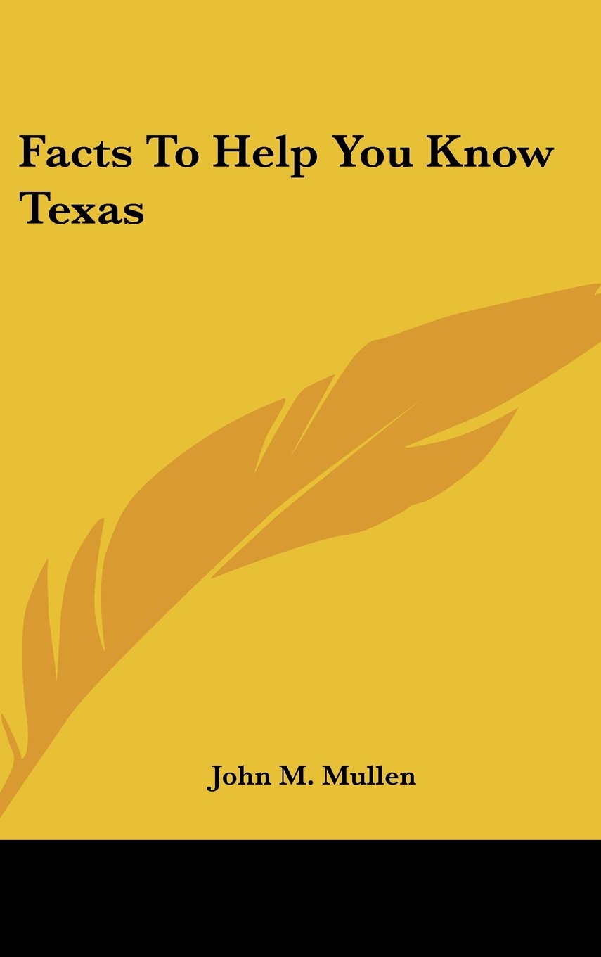 Product Image: Facts To Help You Know Texas