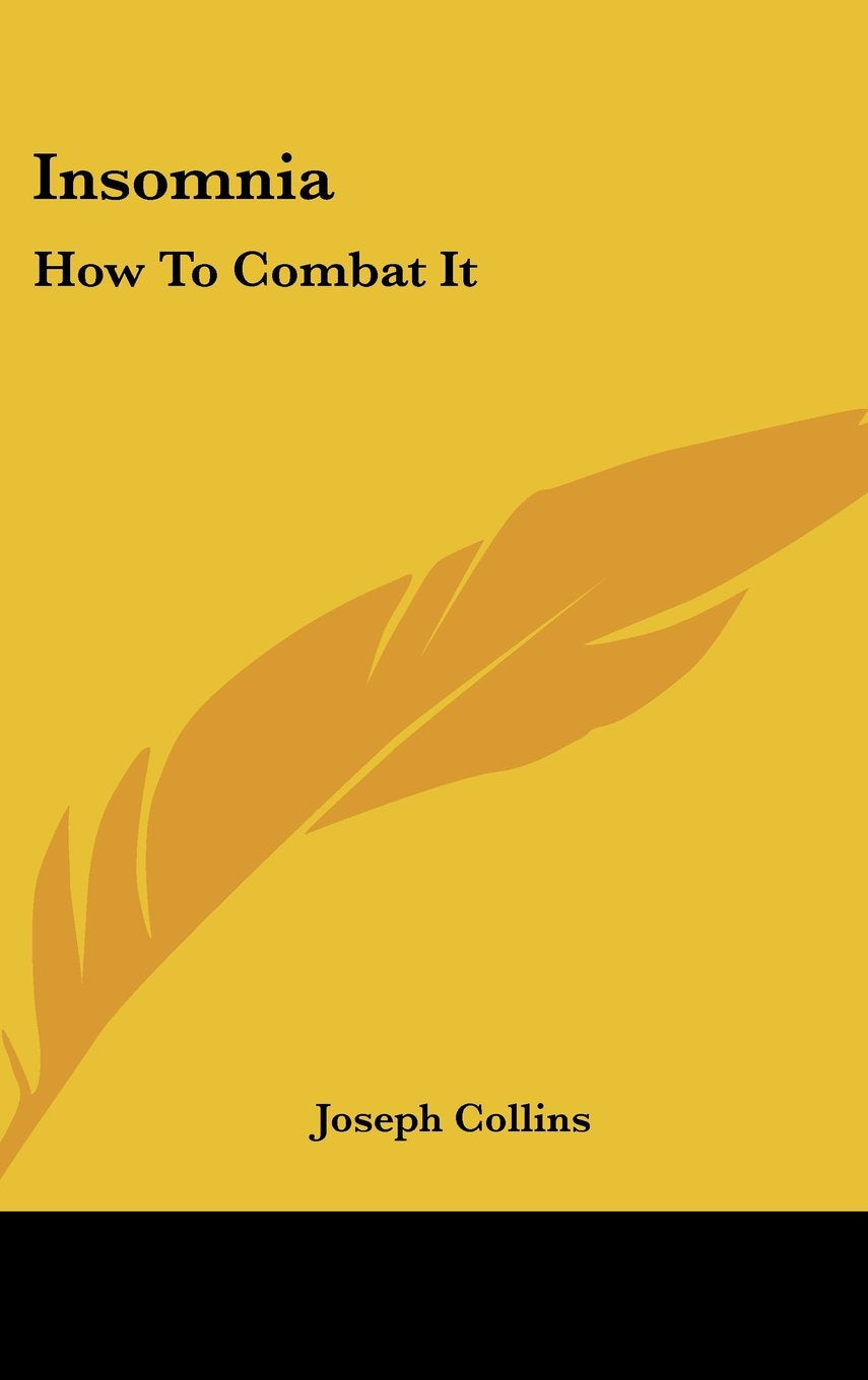 Product Image: Insomnia: How To Combat It