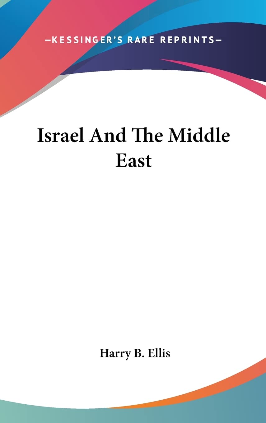 Israel And The Middle East Social Sciences