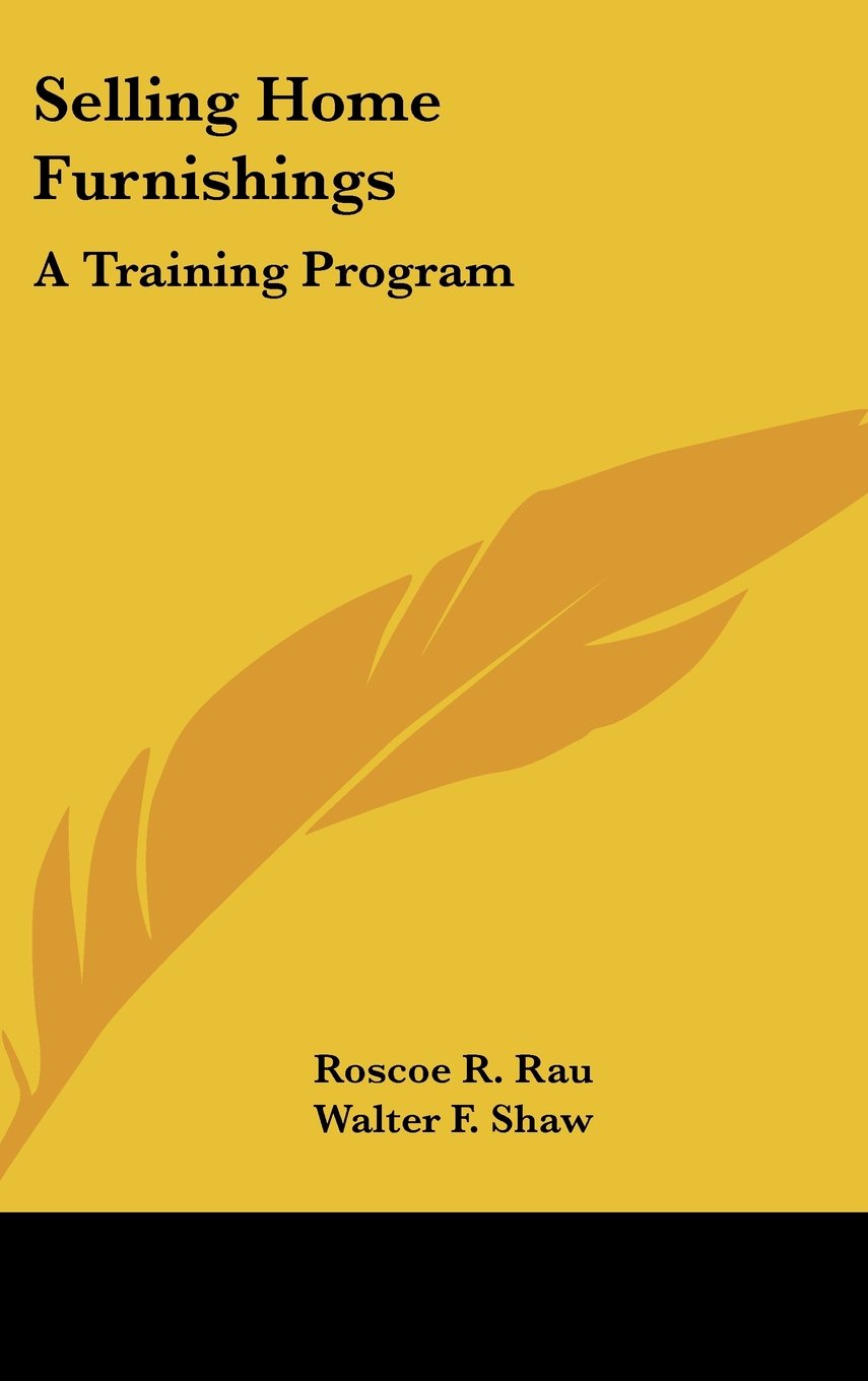 Product Image: Selling Home Furnishings: A Training Program