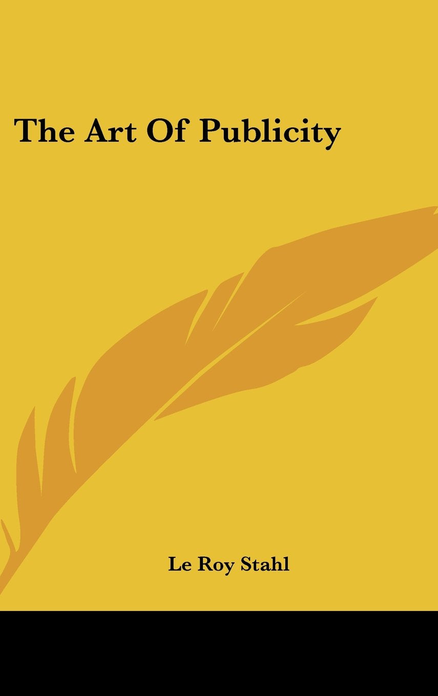 The Art Of Publicity Books