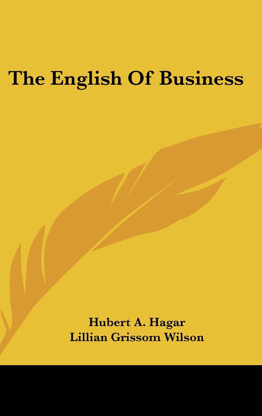 The English Of Business Foreign Languages ​​& Dictionaries