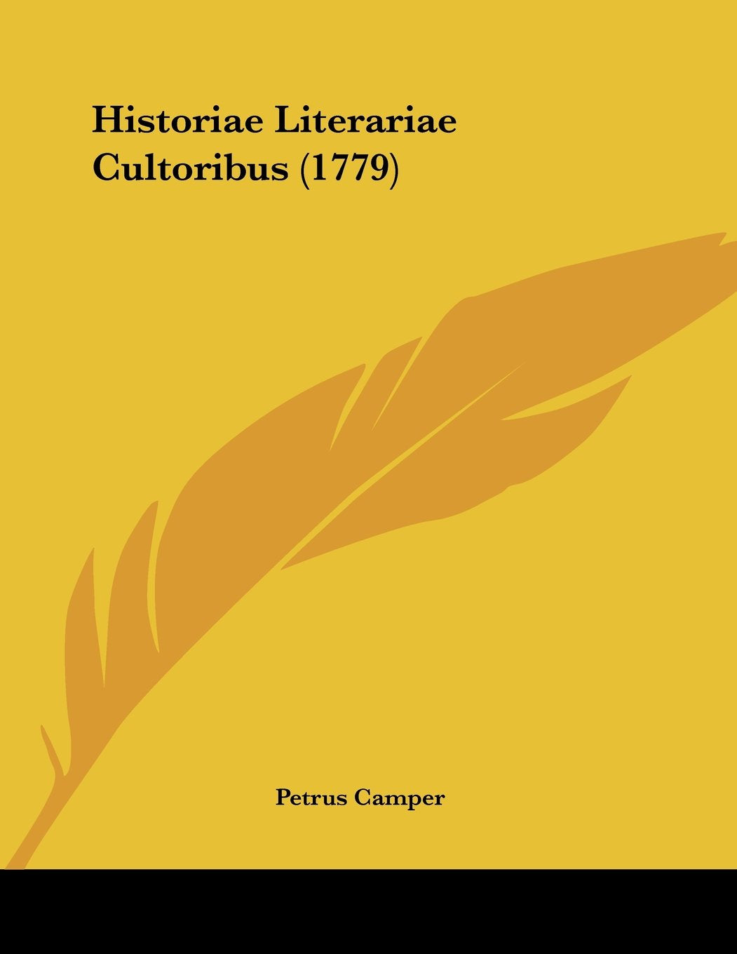 Historiae Literariae Cultoribus (1779) Contemporary literature