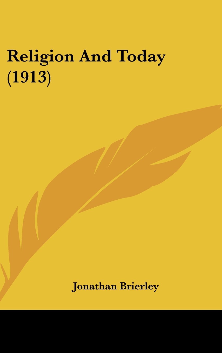 Product Image: Religion And Today (1913)
