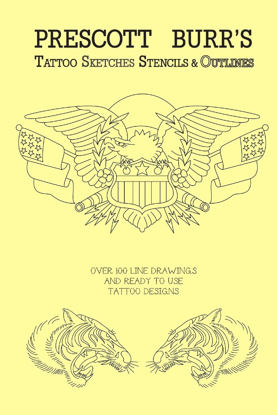 Prescott Burr's Tattoo Sketches Stencils and Outlines Film, Art & Culture