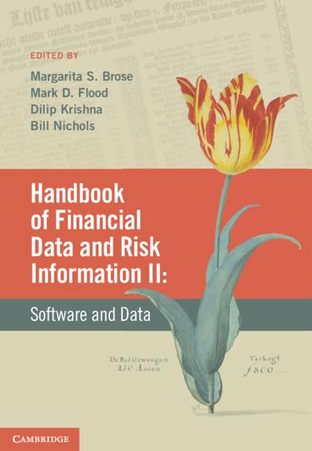 Handbook of Financial Data and Risk Information II: Software and Data Law