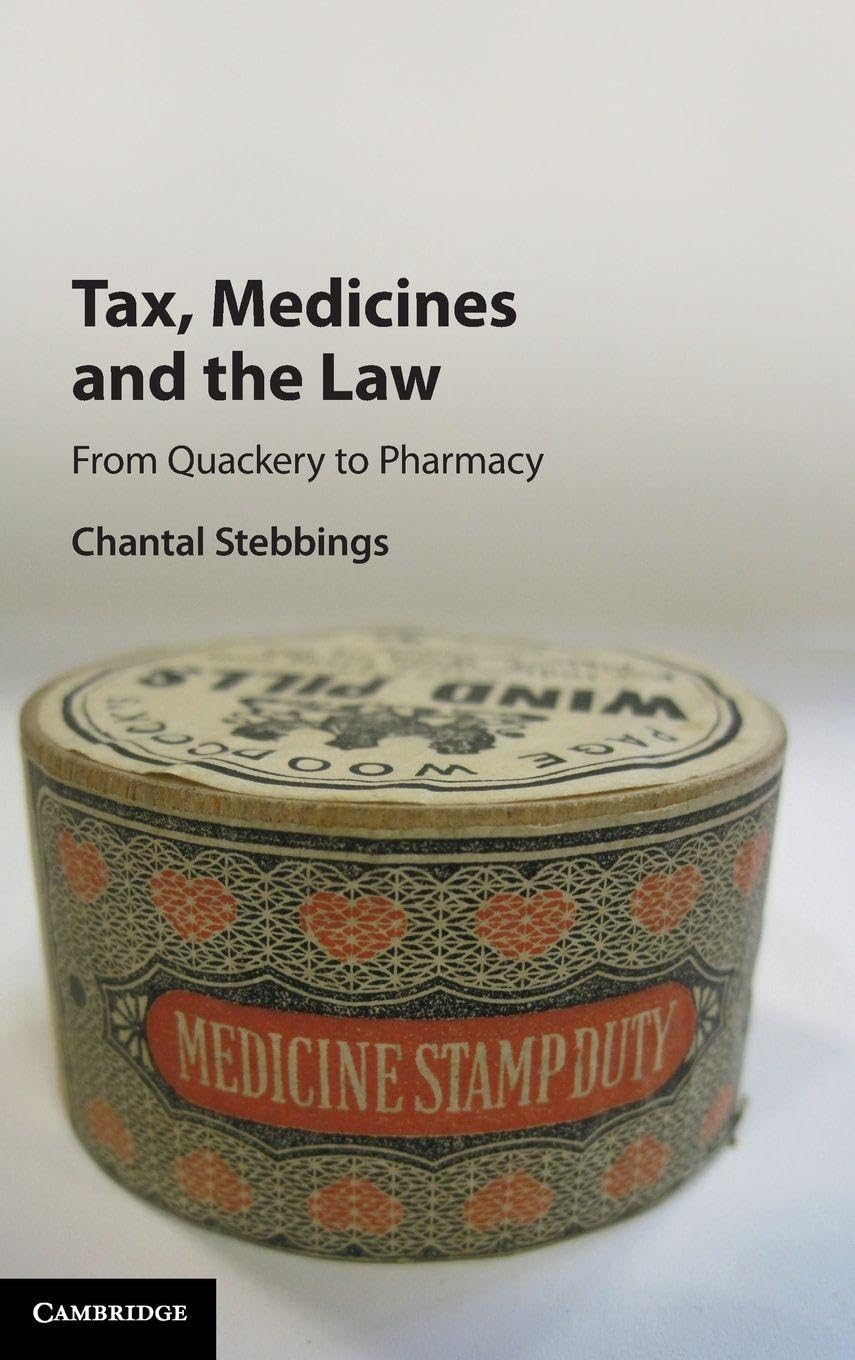 Tax, Medicines and the Law Medicine