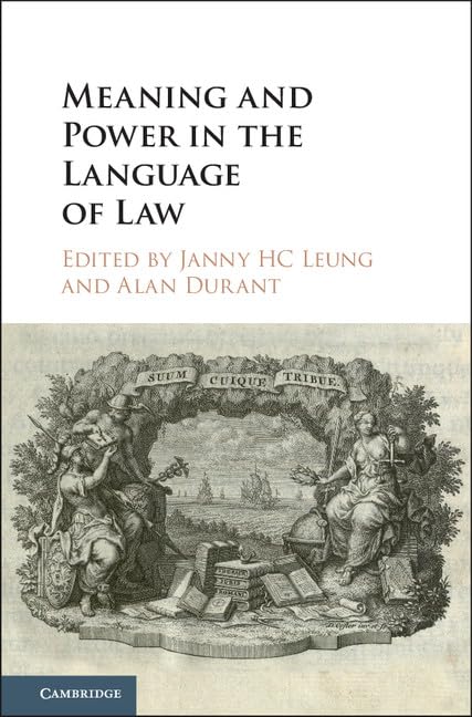 Meaning and Power in the Language of Law Social Sciences