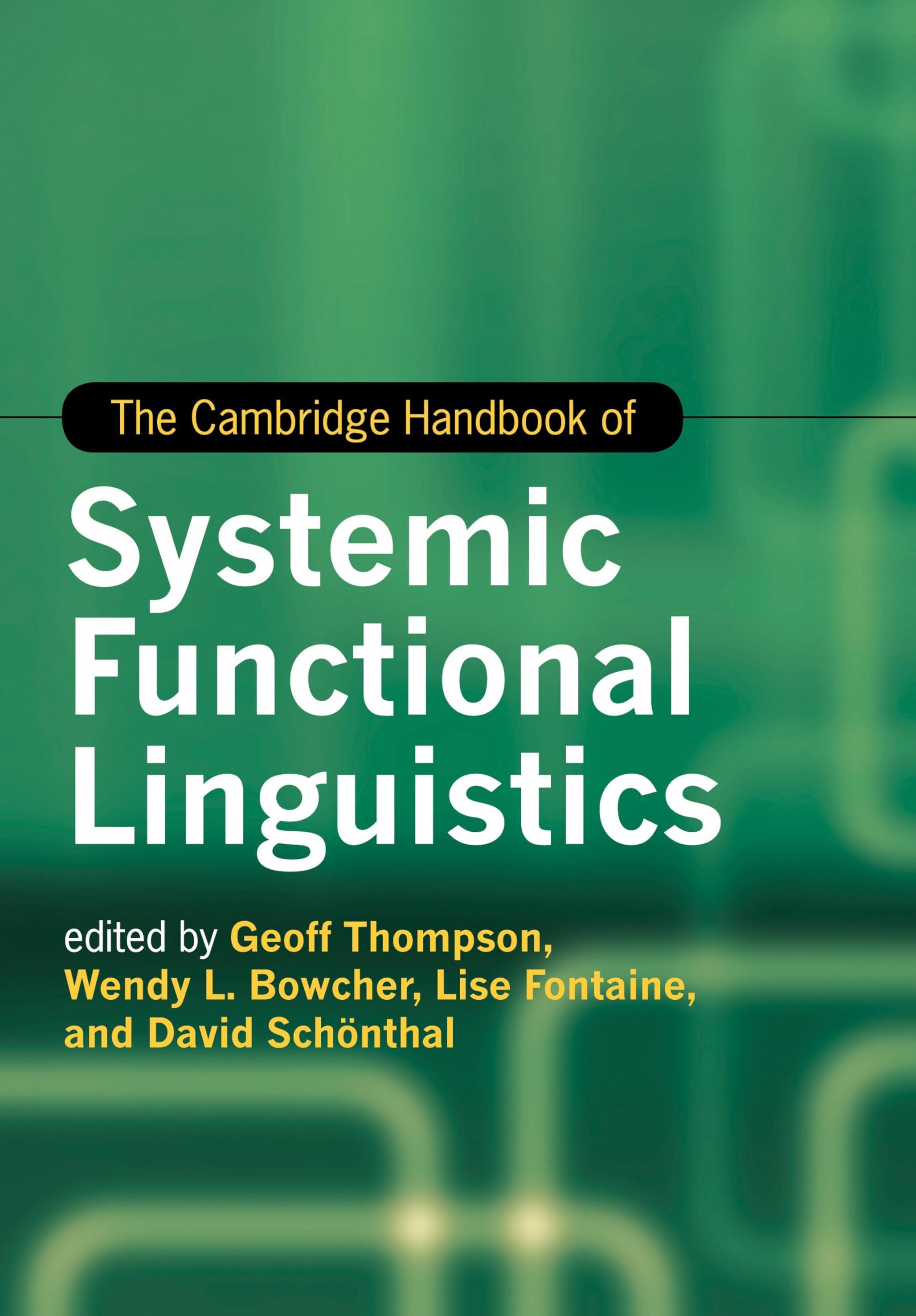 The Cambridge Handbook of Systemic Functional Linguistics (Cambridge Handbooks in Language and Linguistics) Social Sciences
