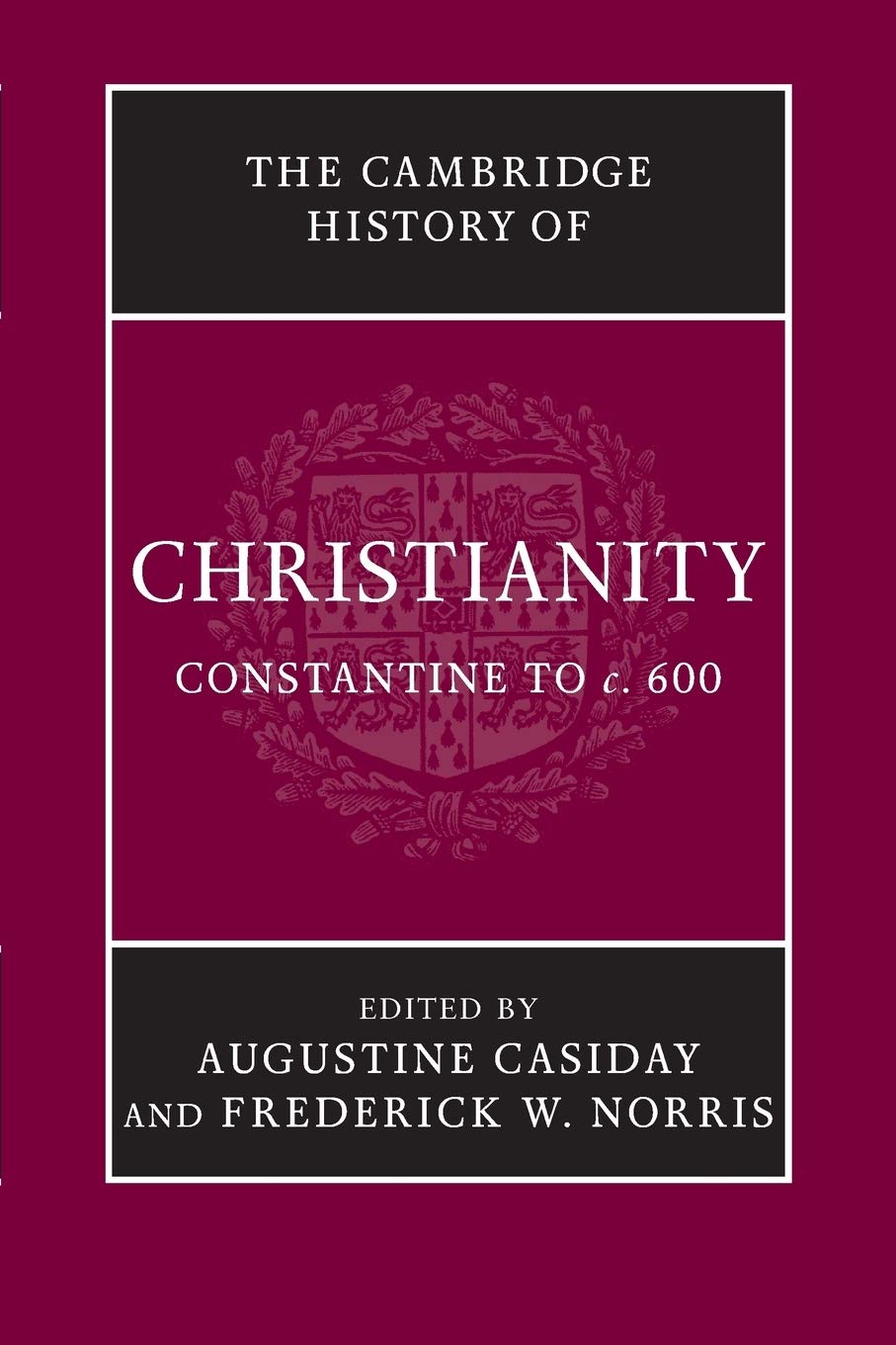 The Cambridge History of Christianity book