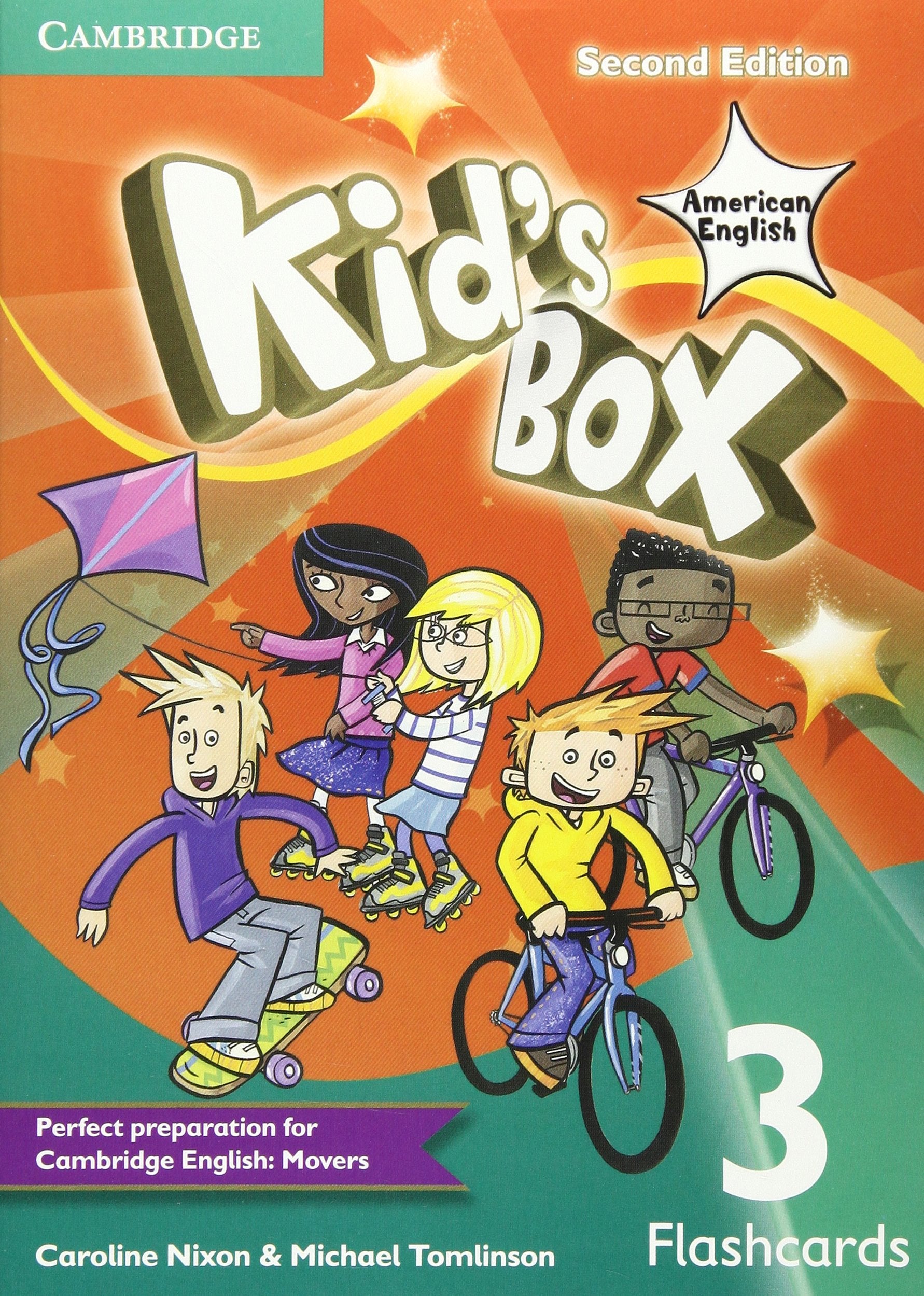 Kid's Box American English Level 3 Flashcards (Pack of 109) 2nd Edition: Pack of 100 Foreign Languages ​​& Dictionaries