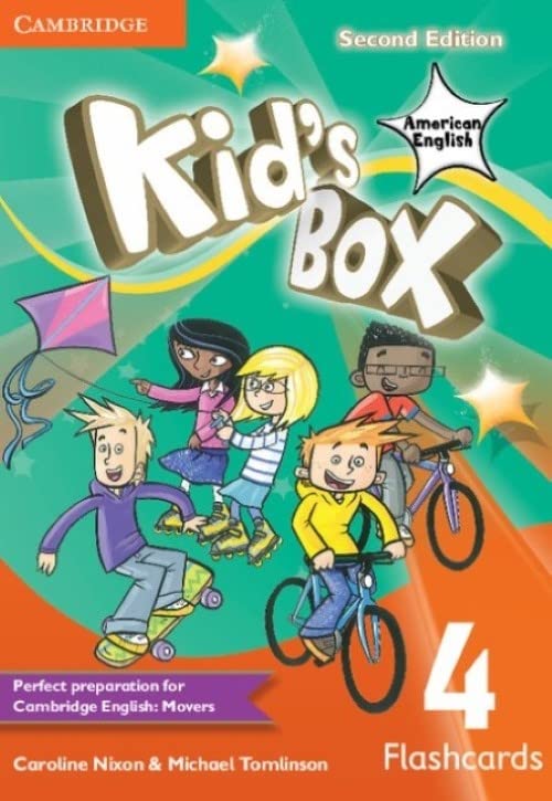 Kid's Box American English Level 4 Flashcards (Pack of 103) 2nd Edition Foreign Languages ​​& Dictionaries