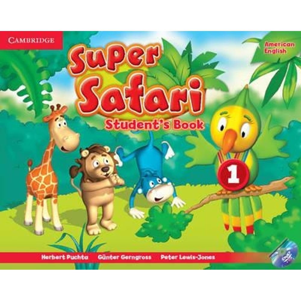 Super Safari American English Level 1 Student's Book with DVD-ROM Foreign Languages ​​& Dictionaries