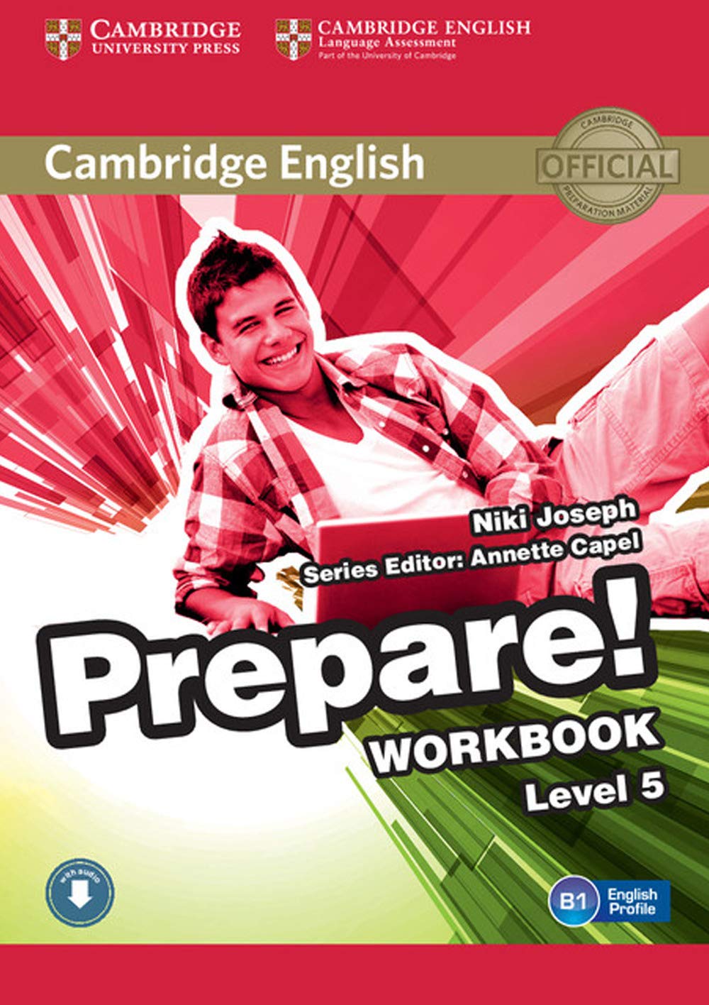 Cambridge English Prepare! Level 5 Workbook with Audio Foreign Languages ​​& Dictionaries