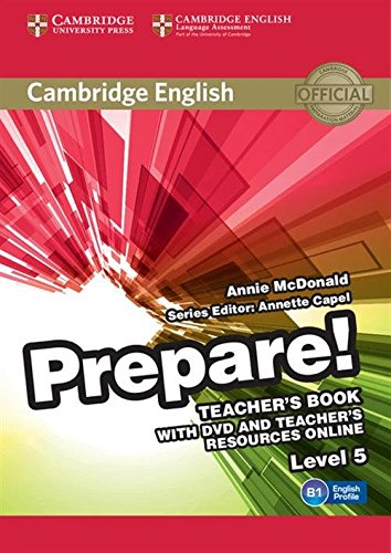 Cambridge English Prepare! Level 5 Teacher's Book with DVD and Teacher's Resources Online Foreign Languages ​​& Dictionaries
