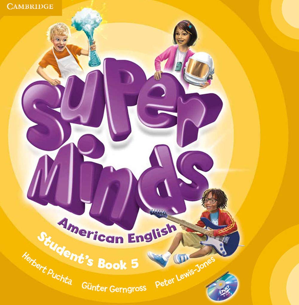 Super Minds American English Level 5 Student's Book with DVD-ROM book