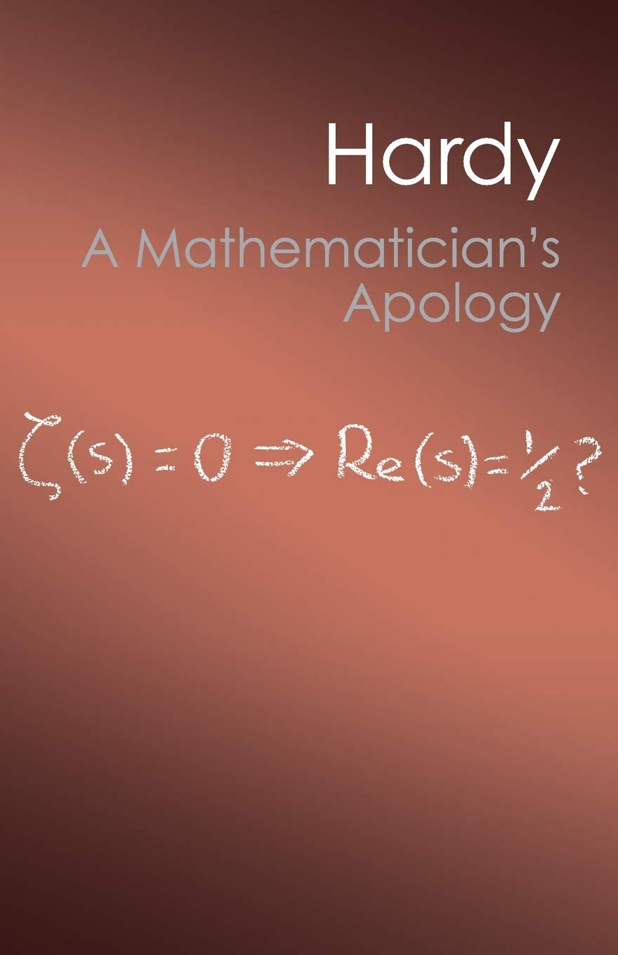 A Mathematician's Apology Art & Literature Books
