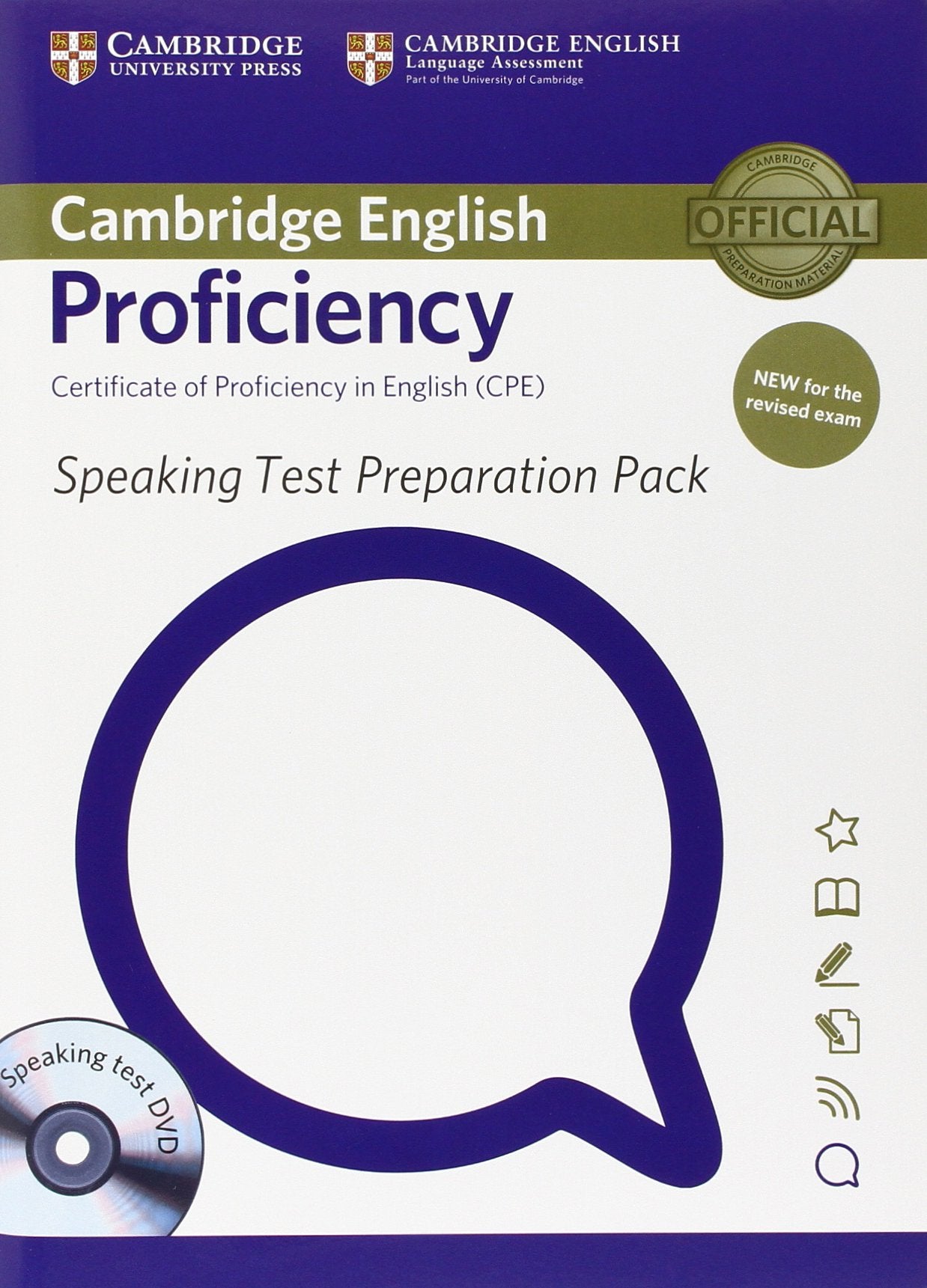 Speaking Test Preparation Pack for Cambridge English Proficiency for Updated Exam with DVD General education