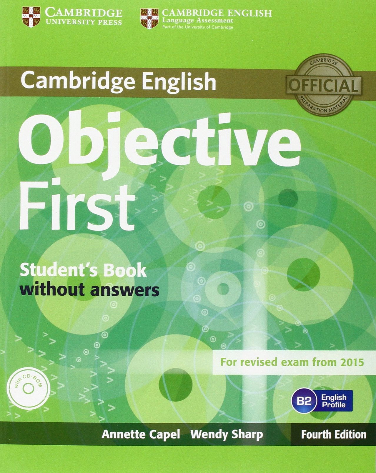 Objective First Student's Book without Answers with CD-ROM Foreign Languages ​​& Dictionaries