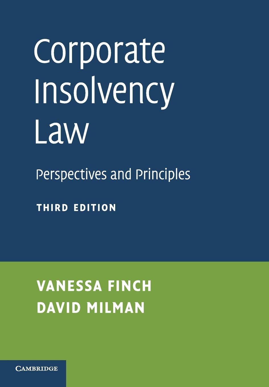 Corporate Insolvency Law: Perspectives and Principles Law