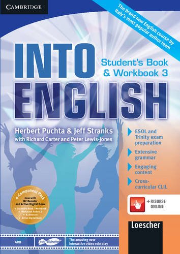 Into English Level 3 Student's Book and Workbook with Audio CD with Active Digital Book with B2 Booster, Italian Edition book