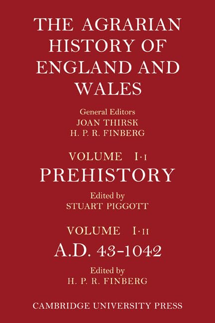 Agrarian History of England and Wales: 8 Volume Set in 12 Paperback Parts Business, Finance & Career