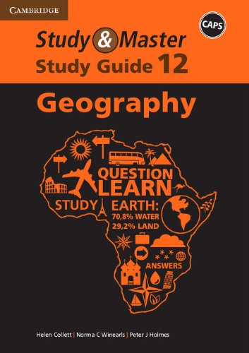 Product Image: Study & Master Geography Study Guide Grade 12 English (CAPS Study and Master Study Guides)
