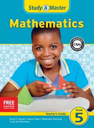 Study & Master Mathematics Teacher's Guide Grade 5 English (CAPS Mathematics) Non-fiction