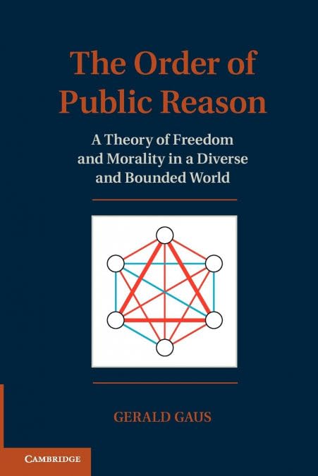 The Order of Public Reason: A Theory of Freedom and Morality in a Diverse and Bounded World Philosophy