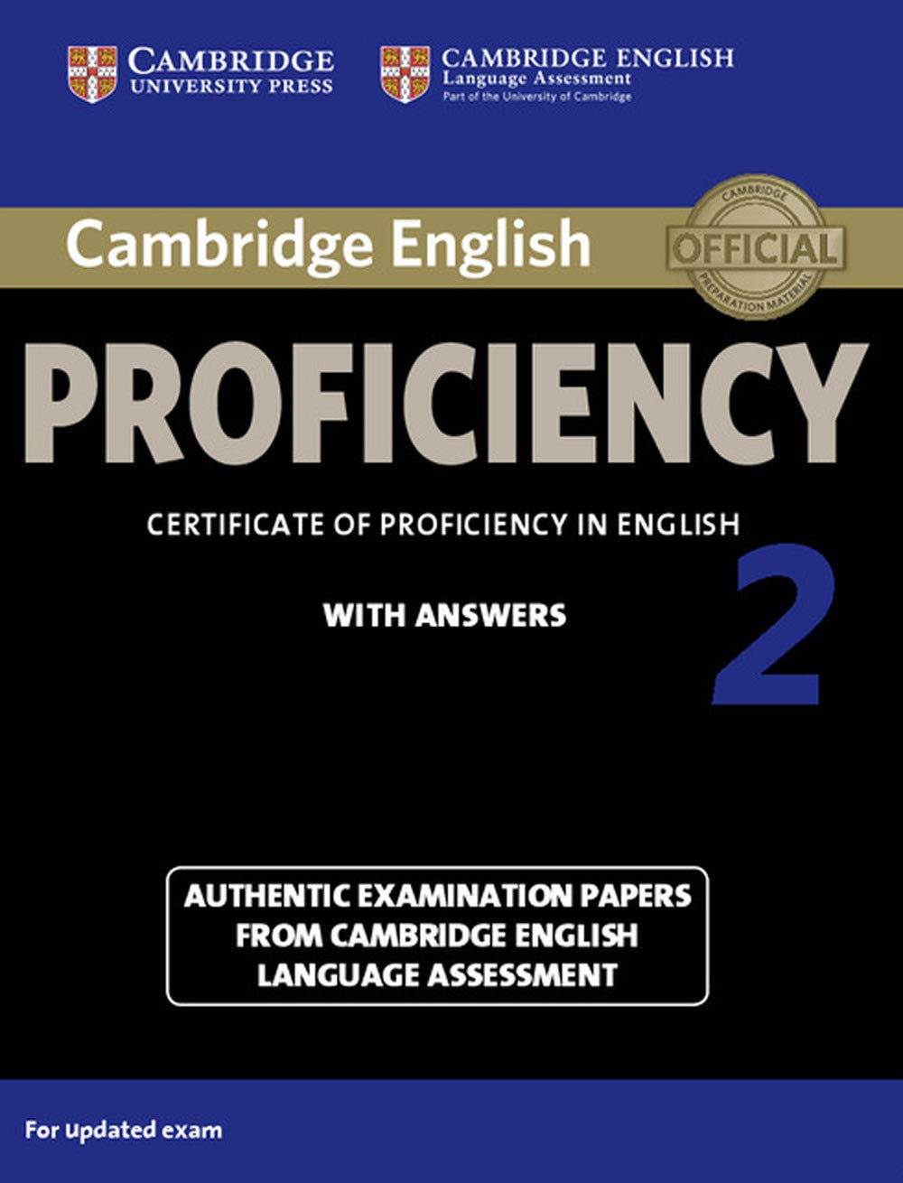 Cambridge English Proficiency 2 Student's Book with Answers Foreign Languages ​​& Dictionaries