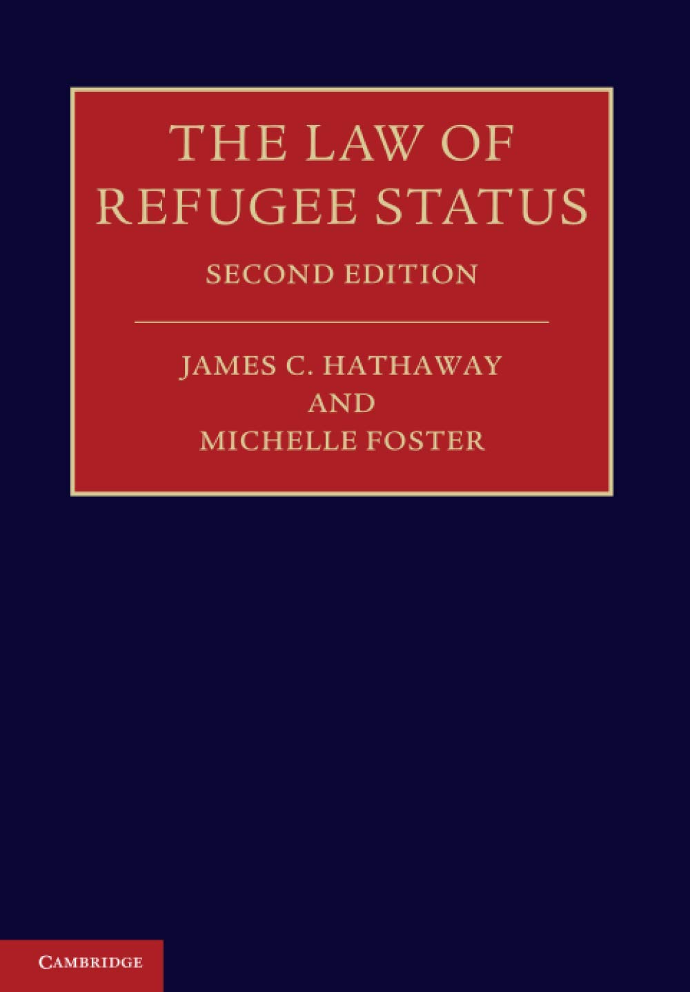 The Law of Refugee Status book