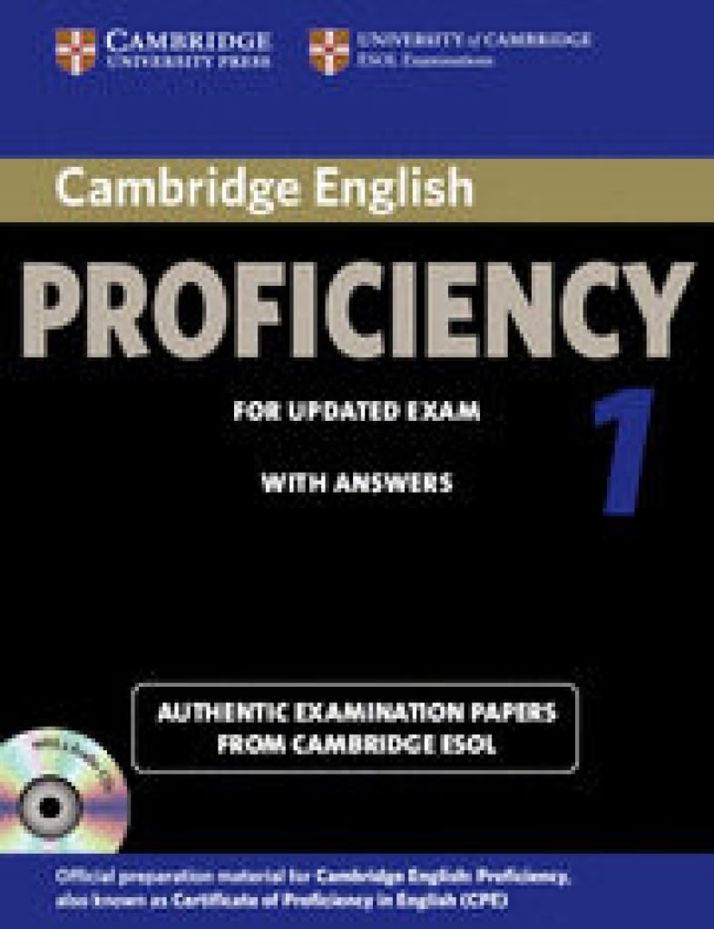 Cambridge English Proficiency 1 for Updated Exam Self-study Pack (Student's Book with Answers and Audio CDs (2)) Foreign Languages ​​& Dictionaries