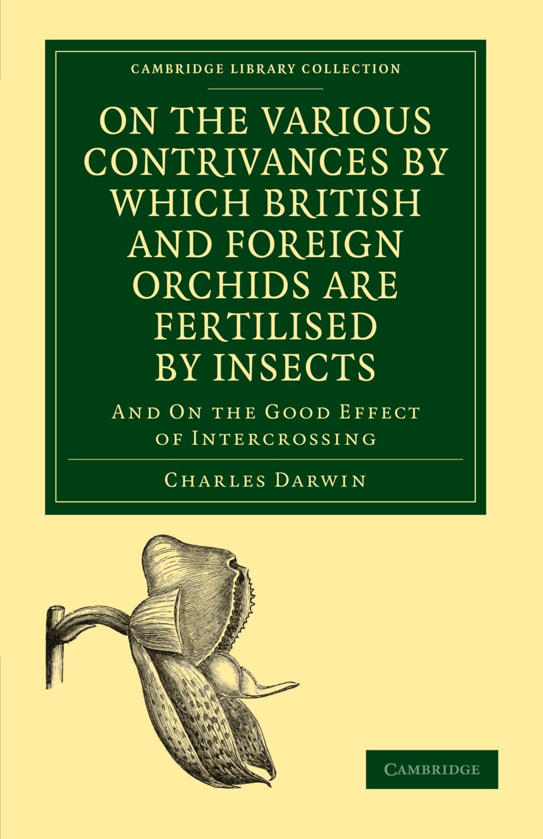 On the Various Contrivances by Which British and Foreign Orchids are Fertilised by Insects: And on the Good Effect of Intercrossing (Cambridge Library Collection - Life Sciences) Mathematics