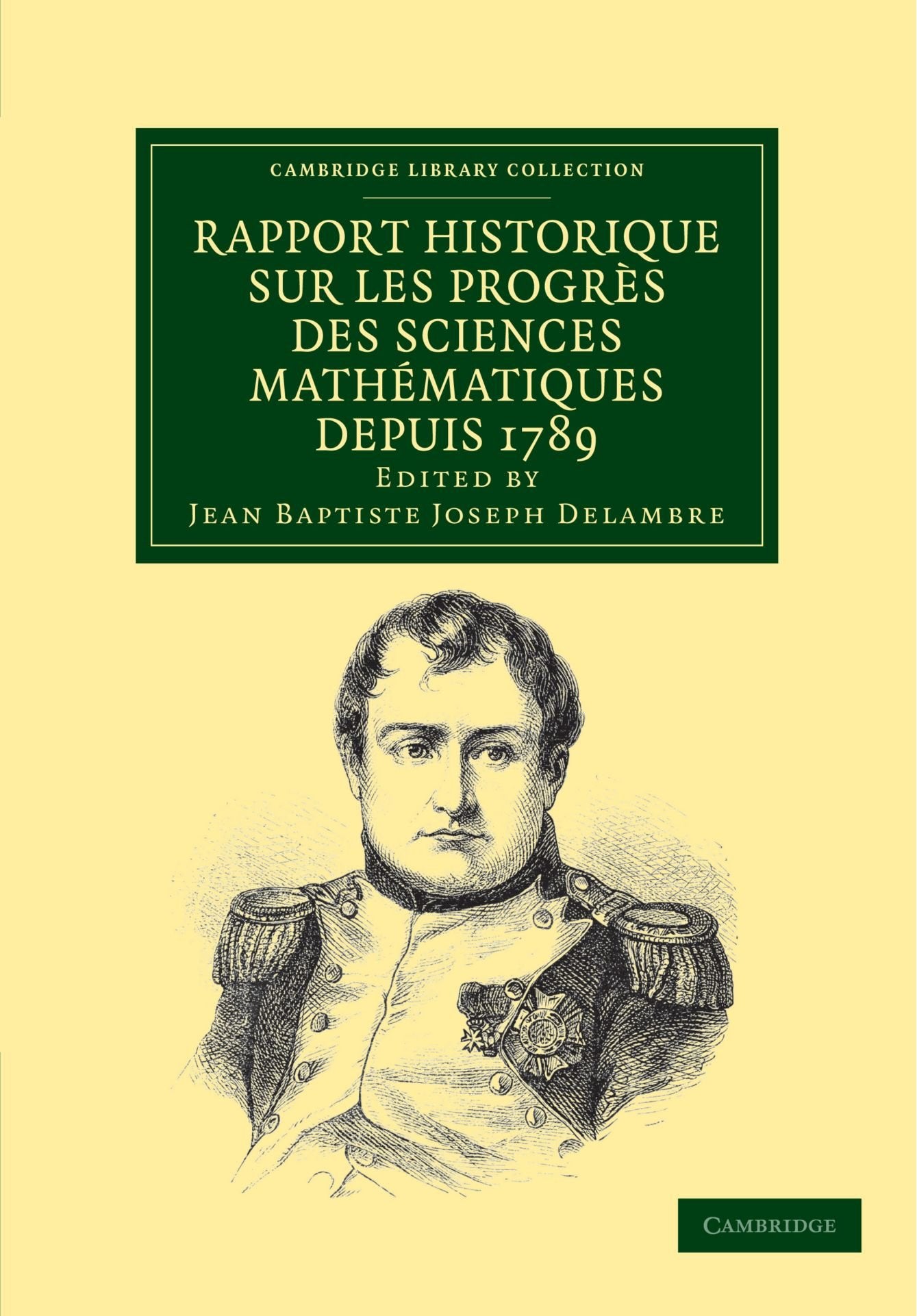 Rapport Historique Sur Les Progres Des Sciences Mathematiques Depuis 1789 book
