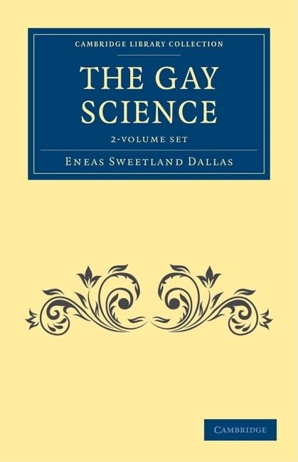 The Gay Science 2 Volume Paperback Set (Cambridge Library Collection - Spiritualism and Esoteric Knowlege) Books