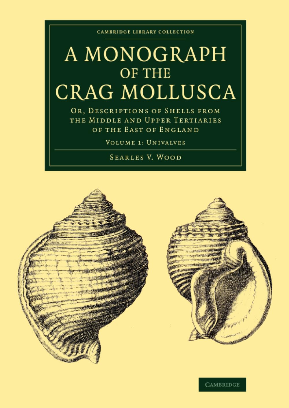 A Monograph of the Crag Mollusca: Or, Descriptions of Shells from the Middle and Upper Tertiaries of the East of England: Univalves (Cambridge Library ... of the Palaeontographical Society, Band 1) Business & Technology