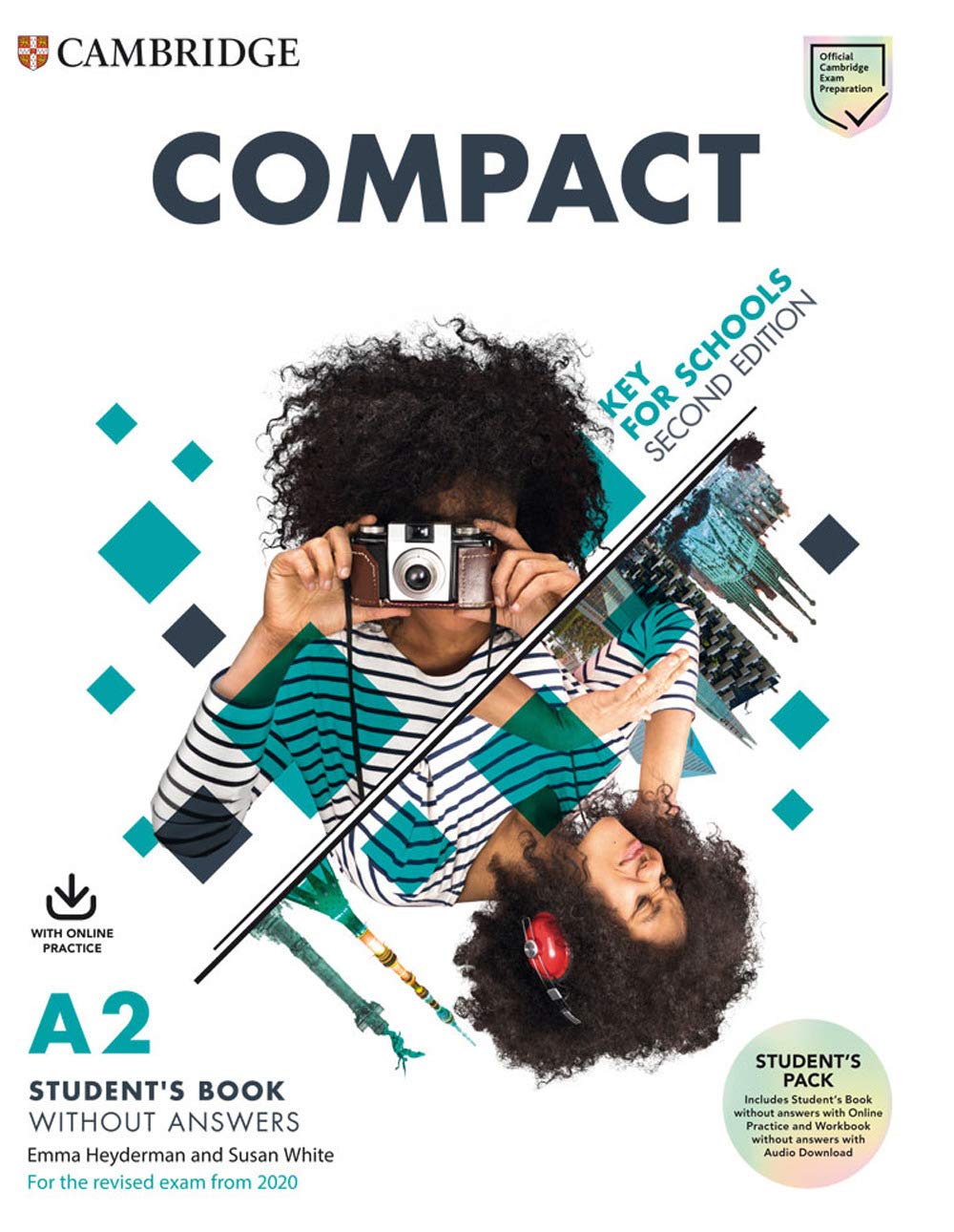 Compact Key for Schools Student's Book Without Answers with Online Practice Foreign Languages ​​& Dictionaries