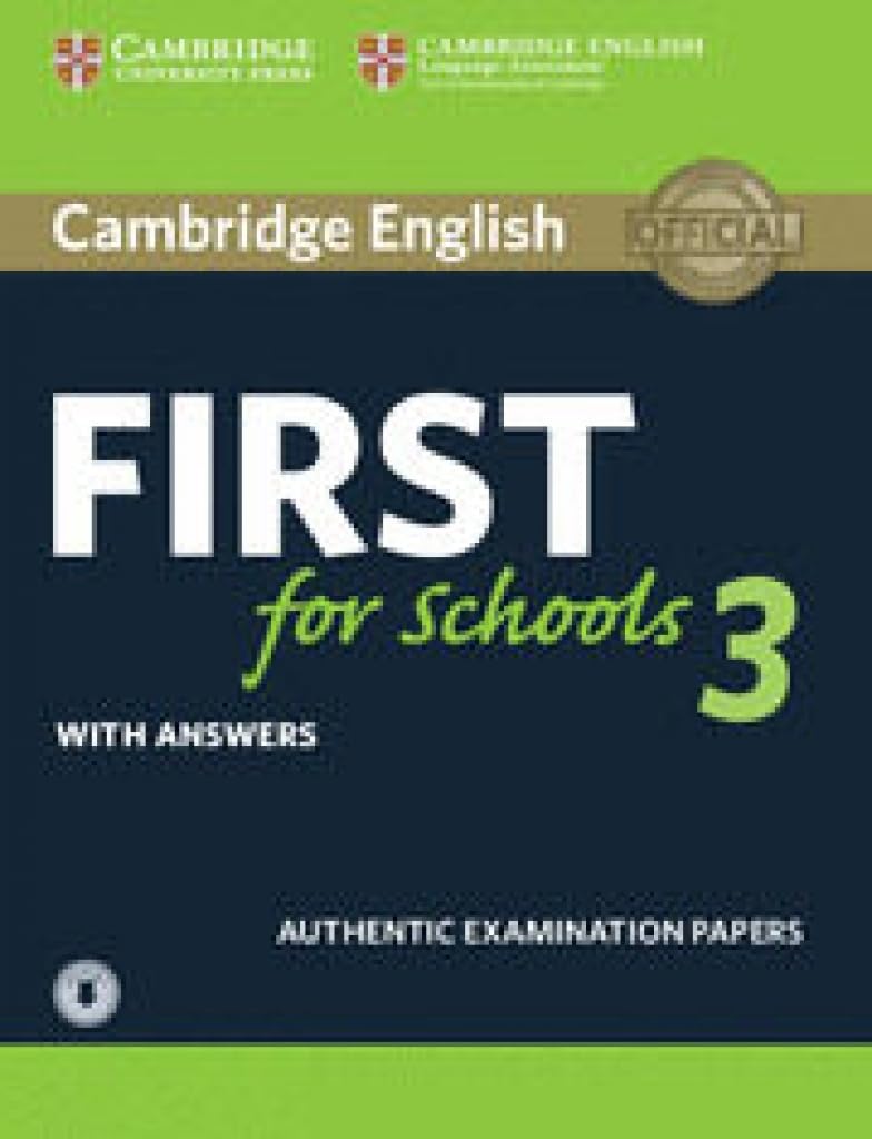 Cambridge English First for Schools 3. Student's Book with answers with Audio. (Fce Practice Tests) Foreign Languages ​​& Dictionaries