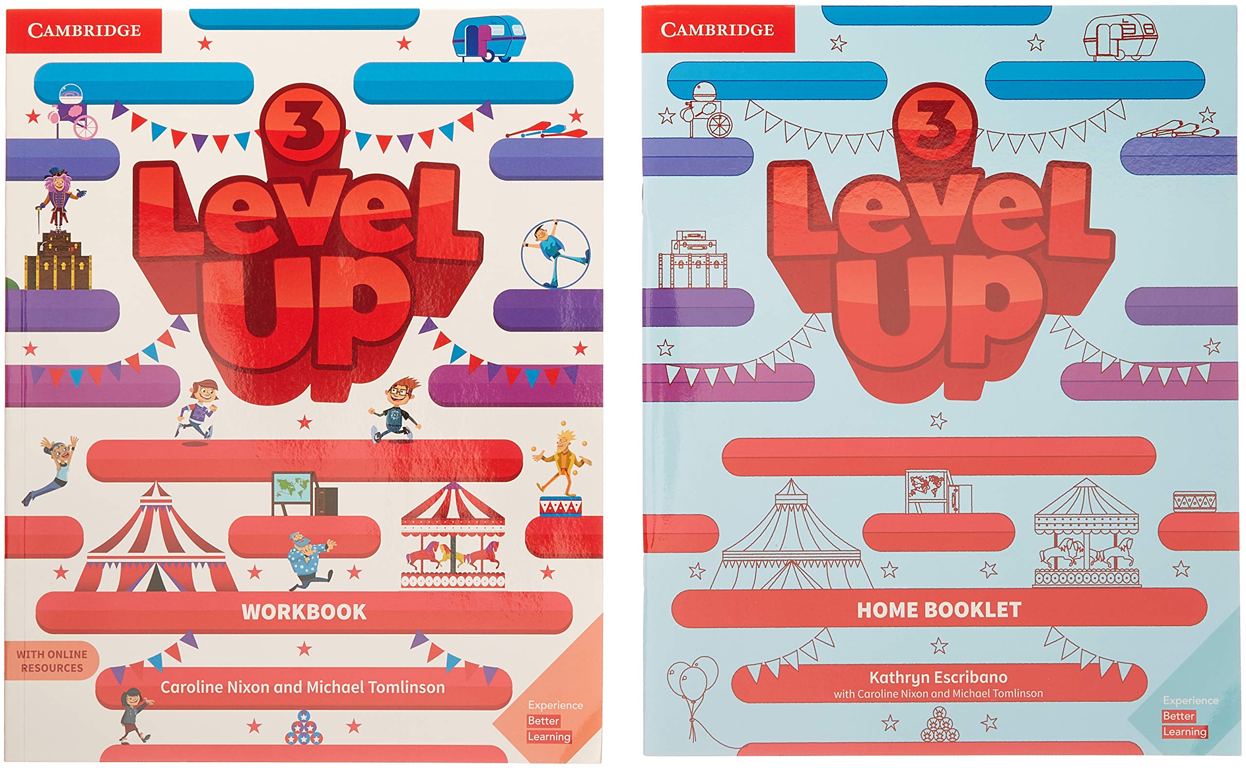 Level Up Level 3 Workbook with Online Resources and My Home Booklet Foreign Languages ​​& Dictionaries