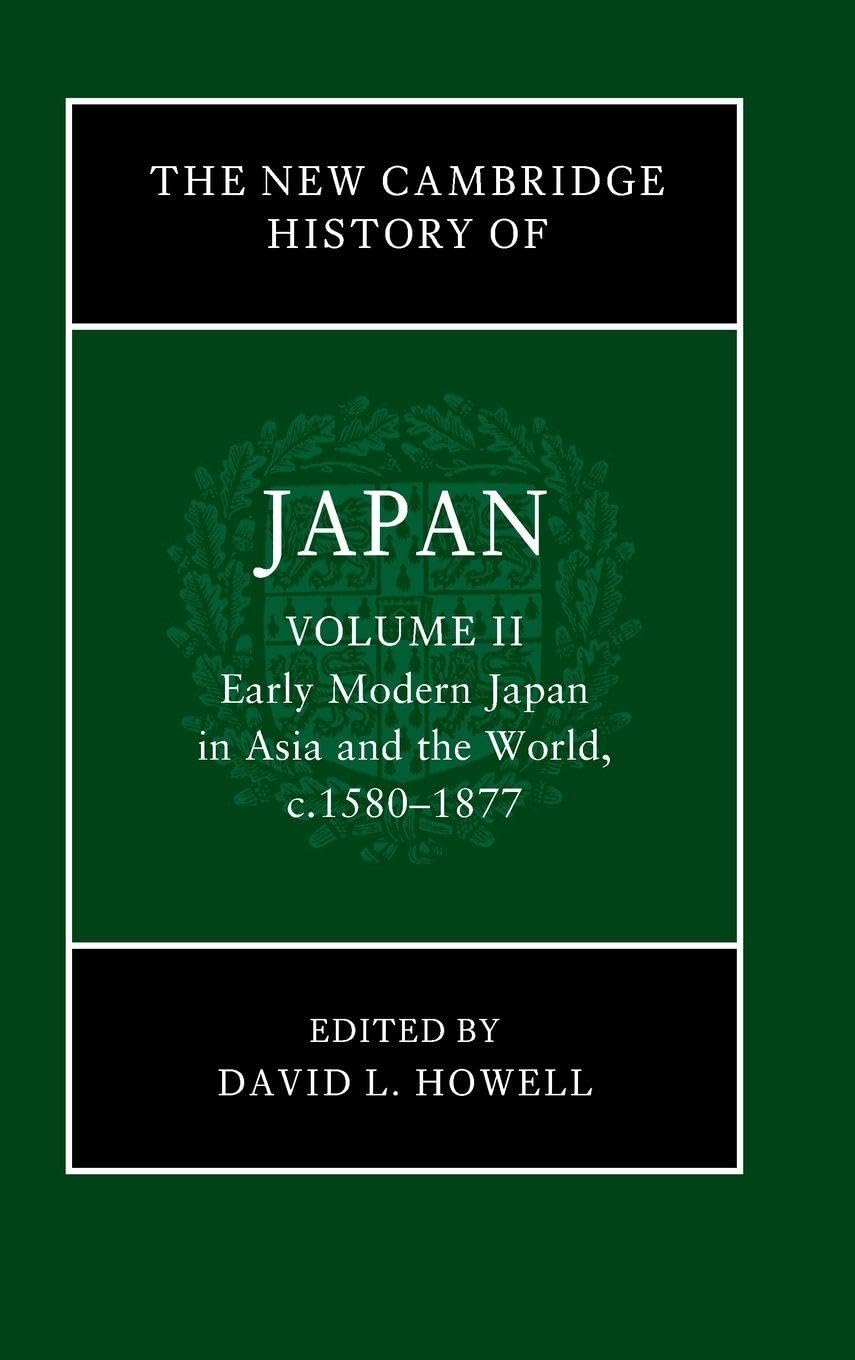 The New Cambridge History of Japan Books