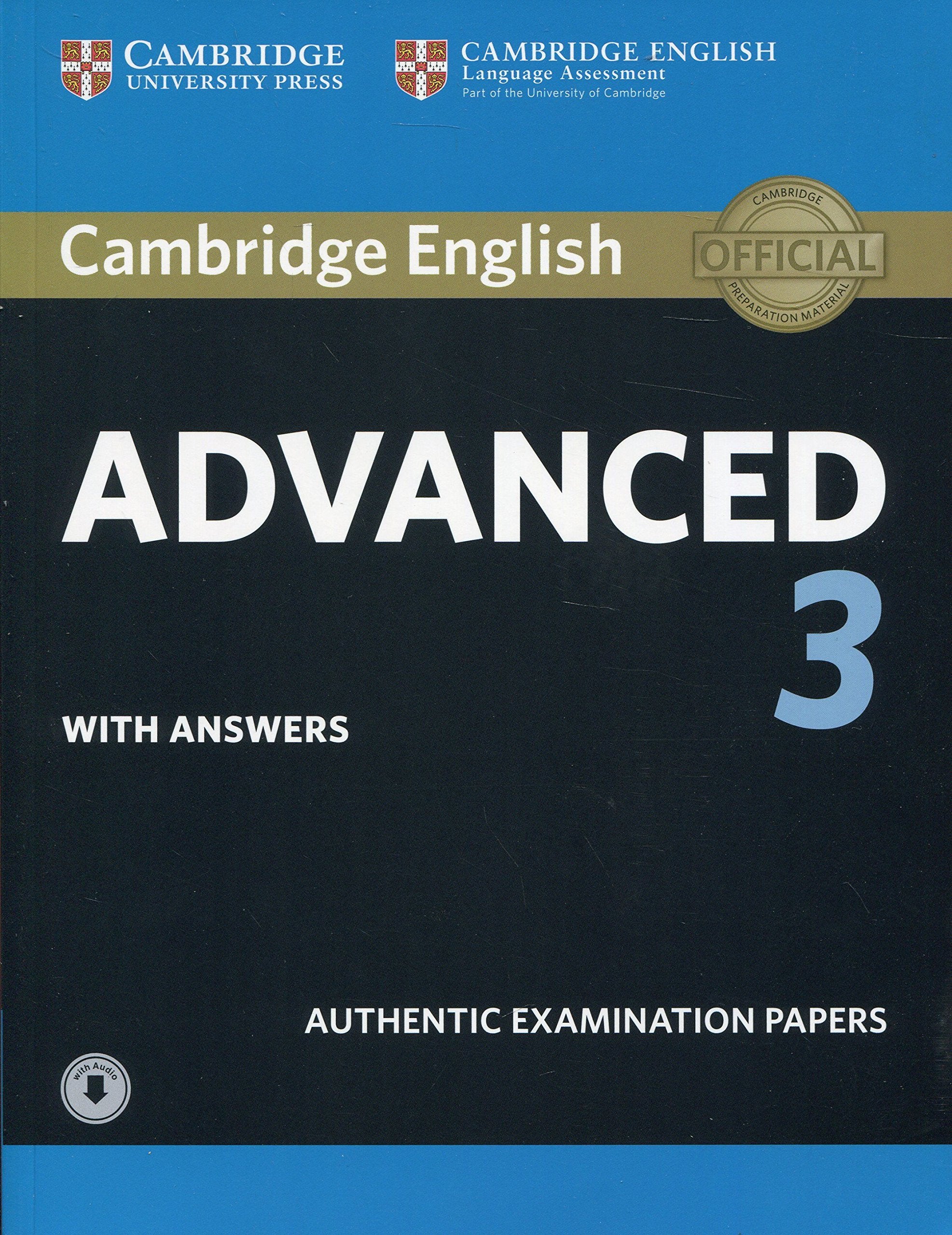 Cambridge English Advanced 3 Student's Book with Answers with Audio (CAE Practice Tests) book