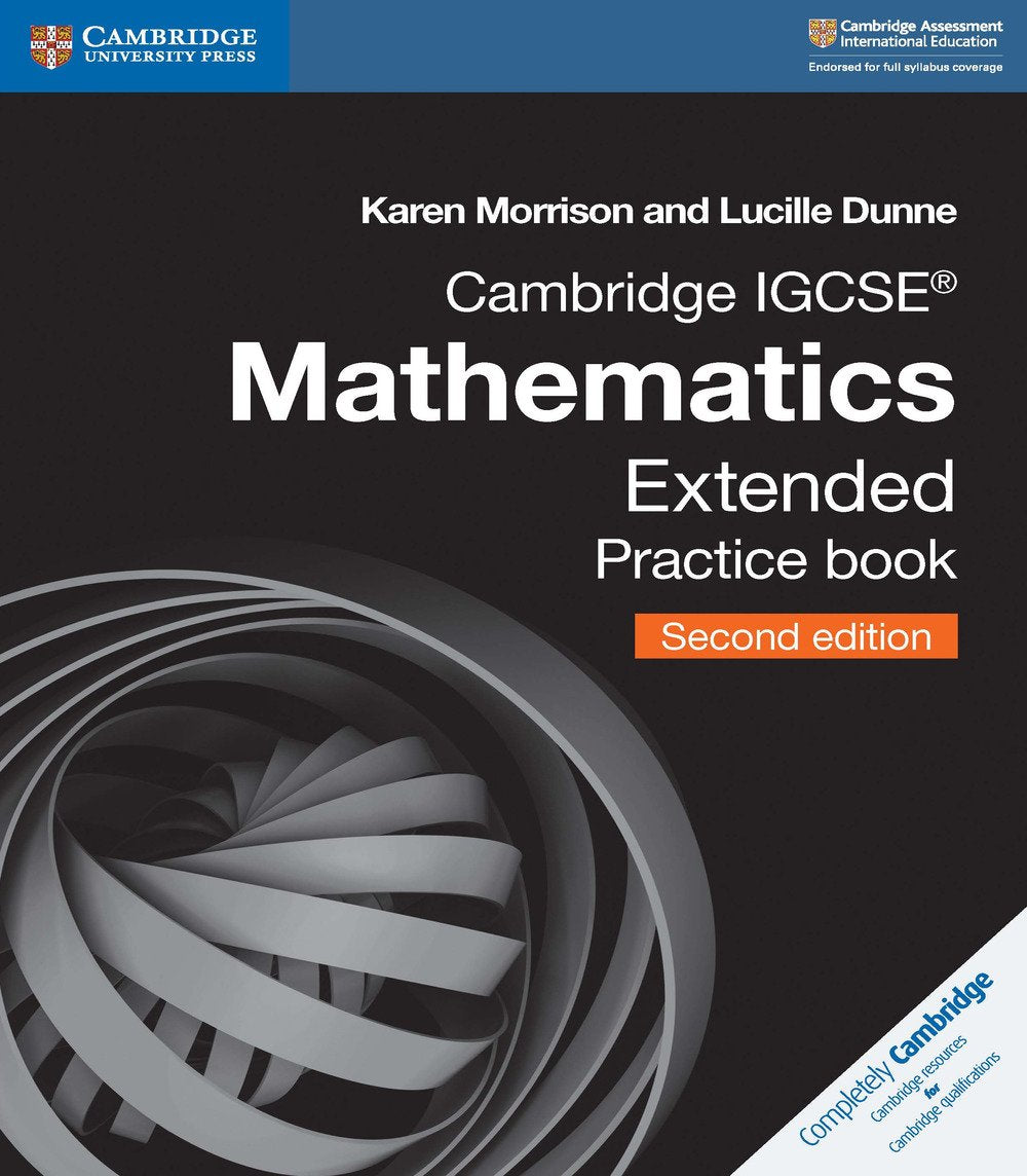 Cambridge Igcse(r) Mathematics Extended Practice Book (Cambridge International IGCSE) Professional & Reference Books
