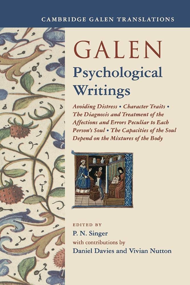 Galen: Psychological Writings (Cambridge Galen Translations) Philosophy