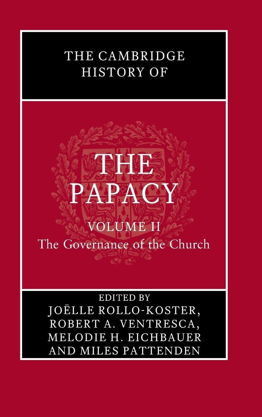 The Cambridge History of the Papacy Philosophy