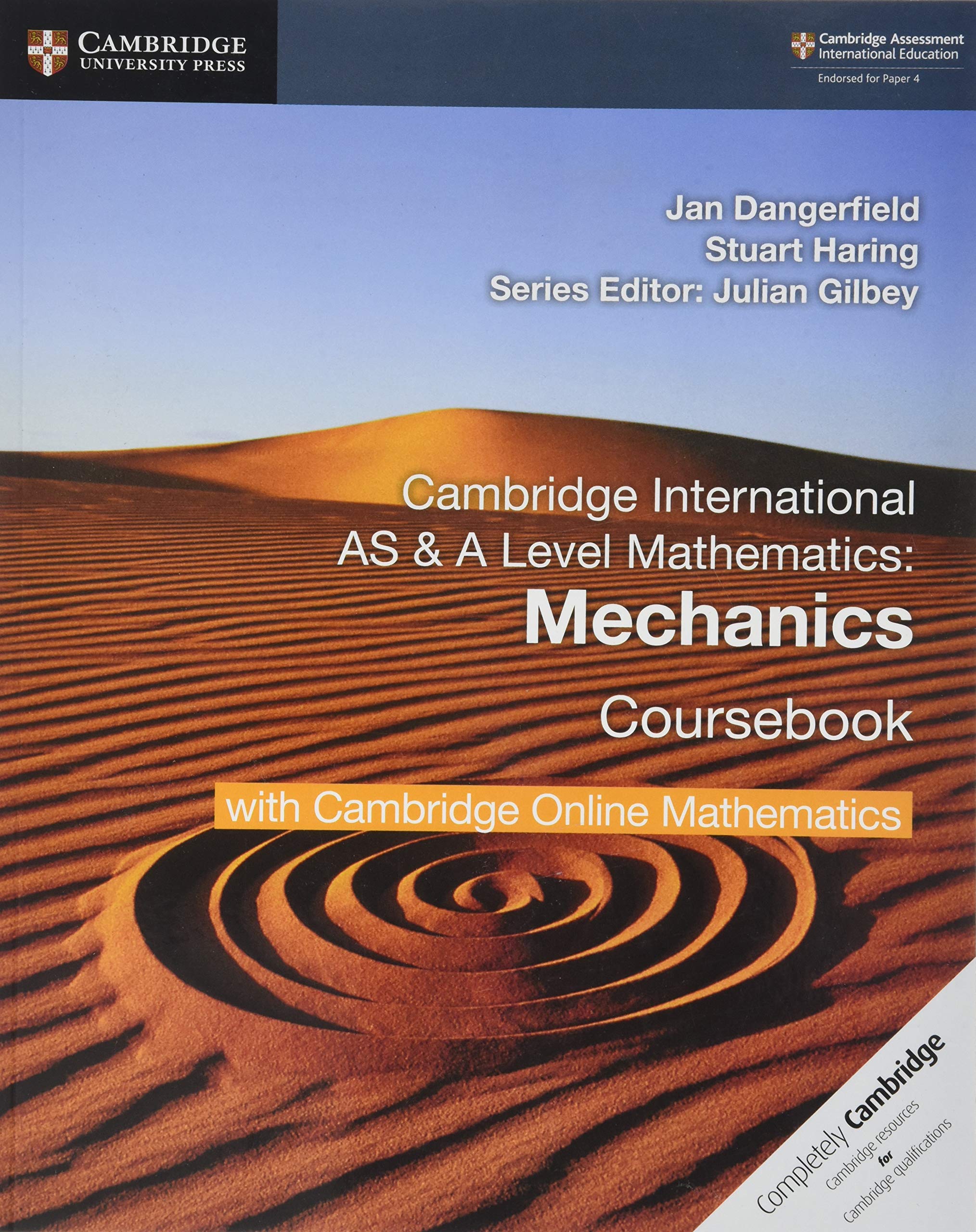 Cambridge International As & a Level Mathematics Mechanics Coursebook + Cambridge Online Mathematics, 2 Years Access Professional & Reference Books