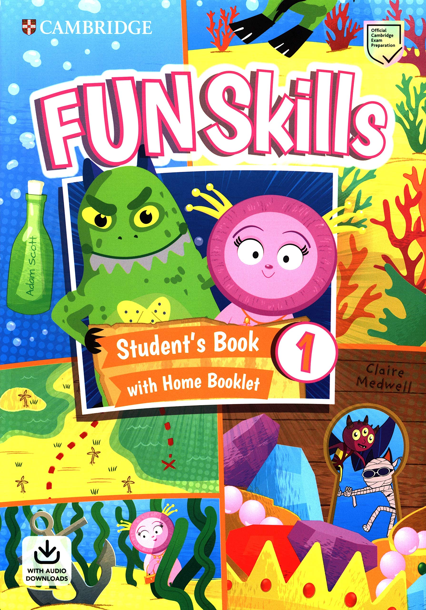 Fun Skills Level 1 Student's Book with Home Booklet and Downloadable Audio book