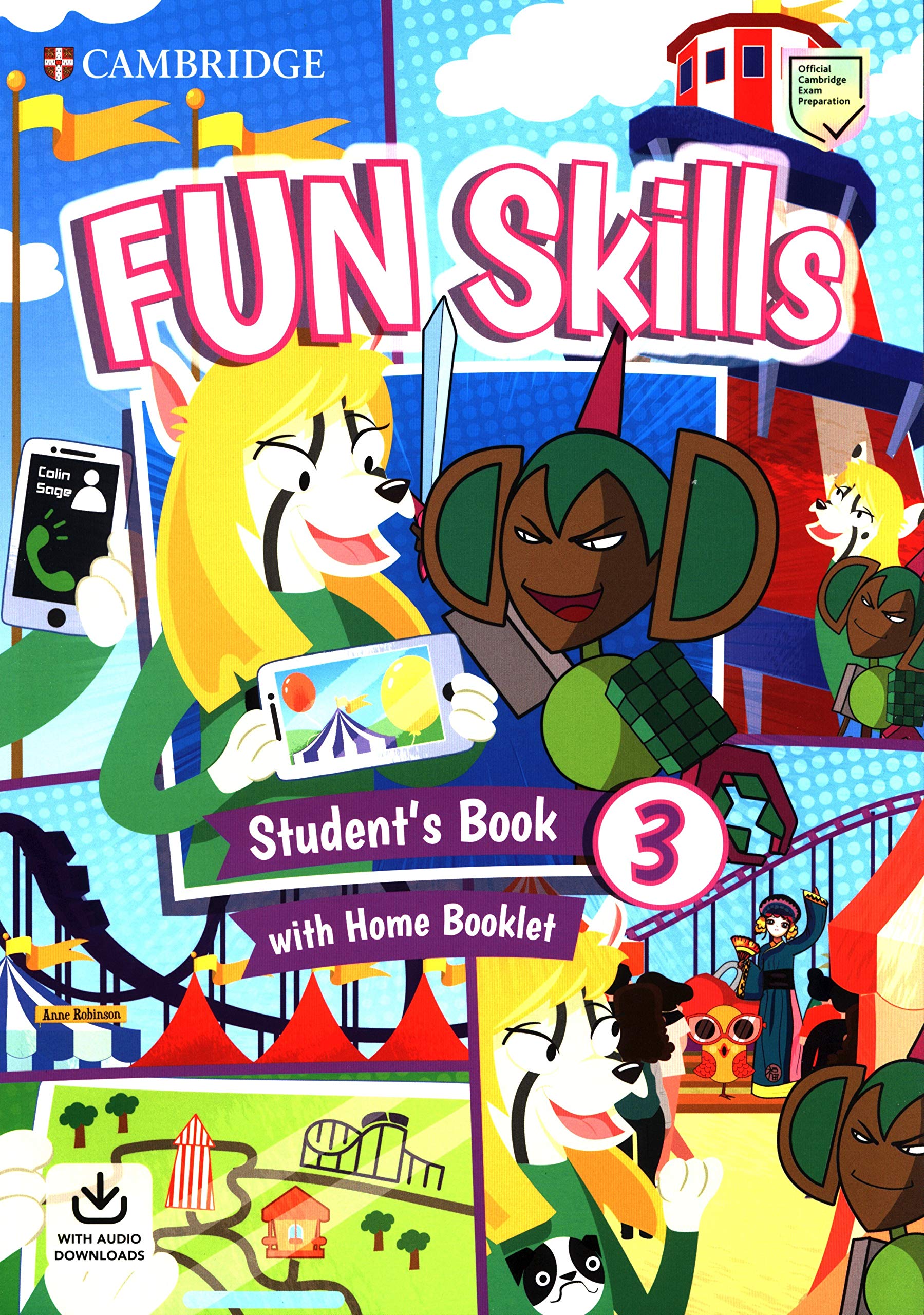 Fun Skills Level 3 Student's Book with Home Booklet and Downloadable Audio book
